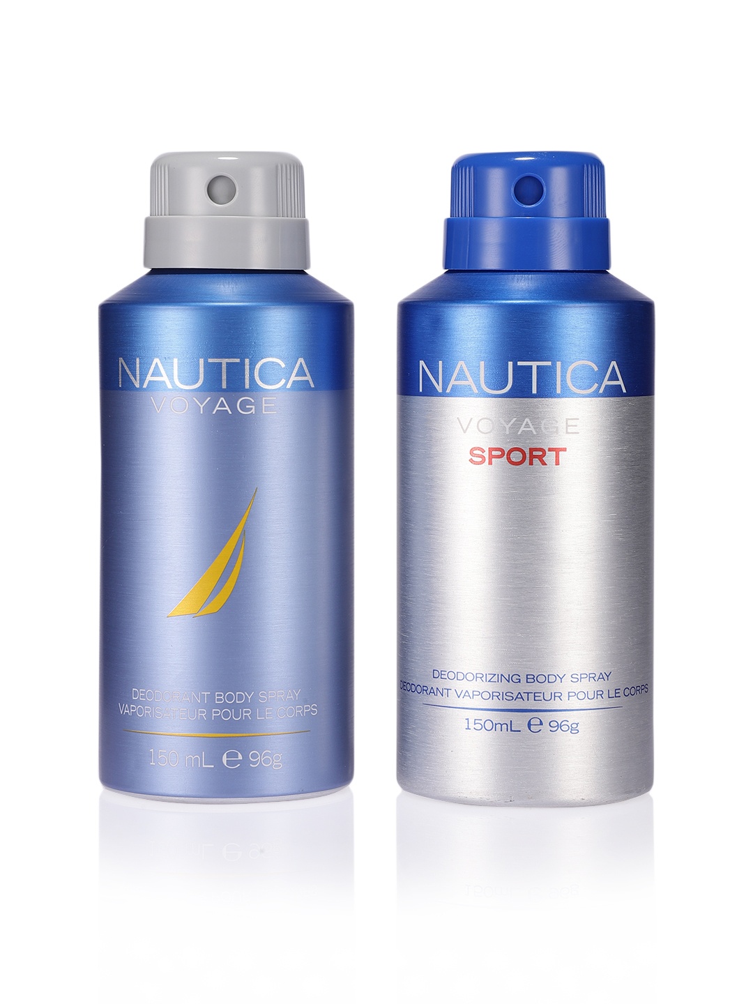 

Nautica Men Set Of 2 Deodorants, Silver