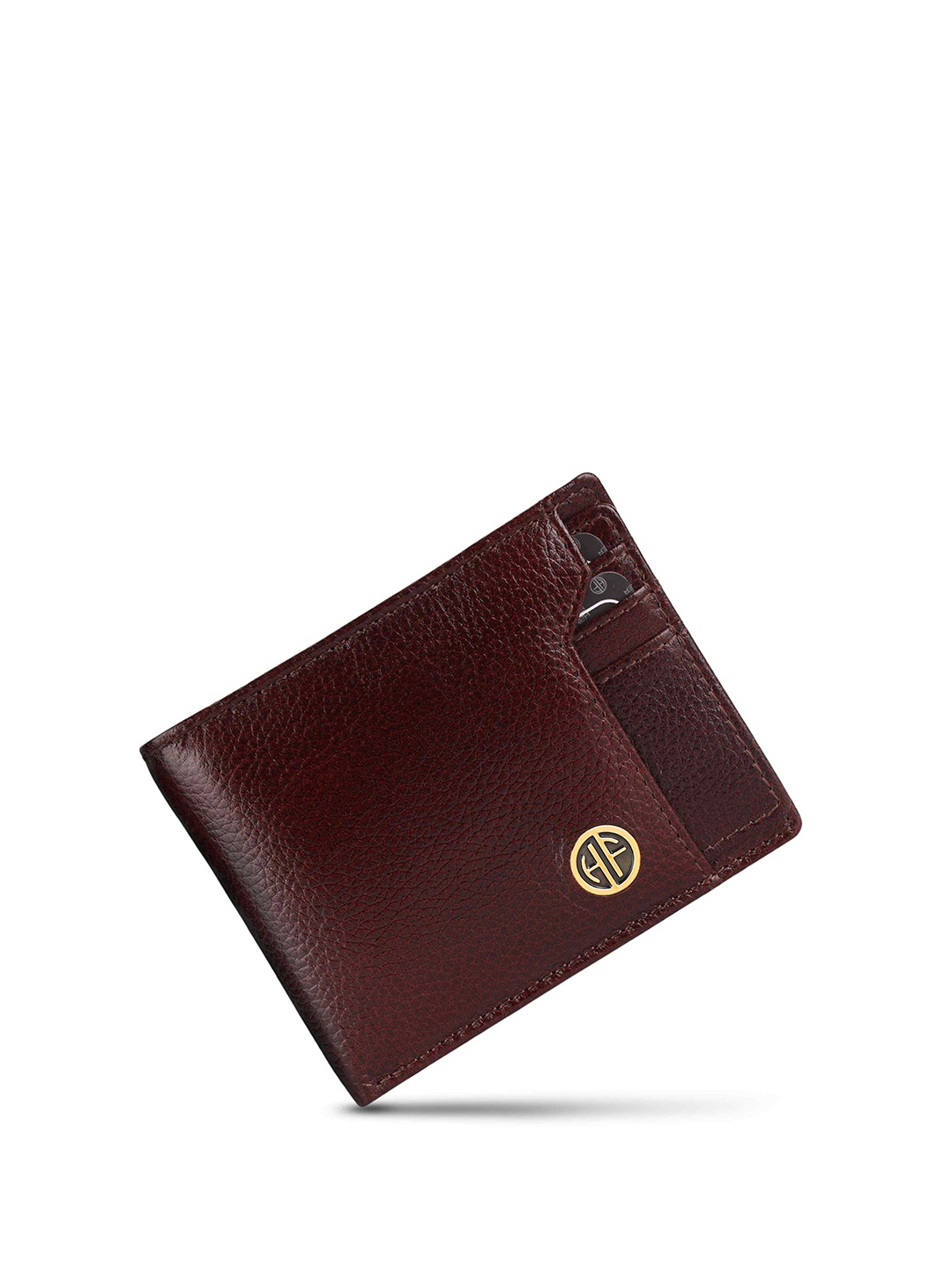 

HAMMONDS FLYCATCHER Men Brown Leather Two Fold Wallet