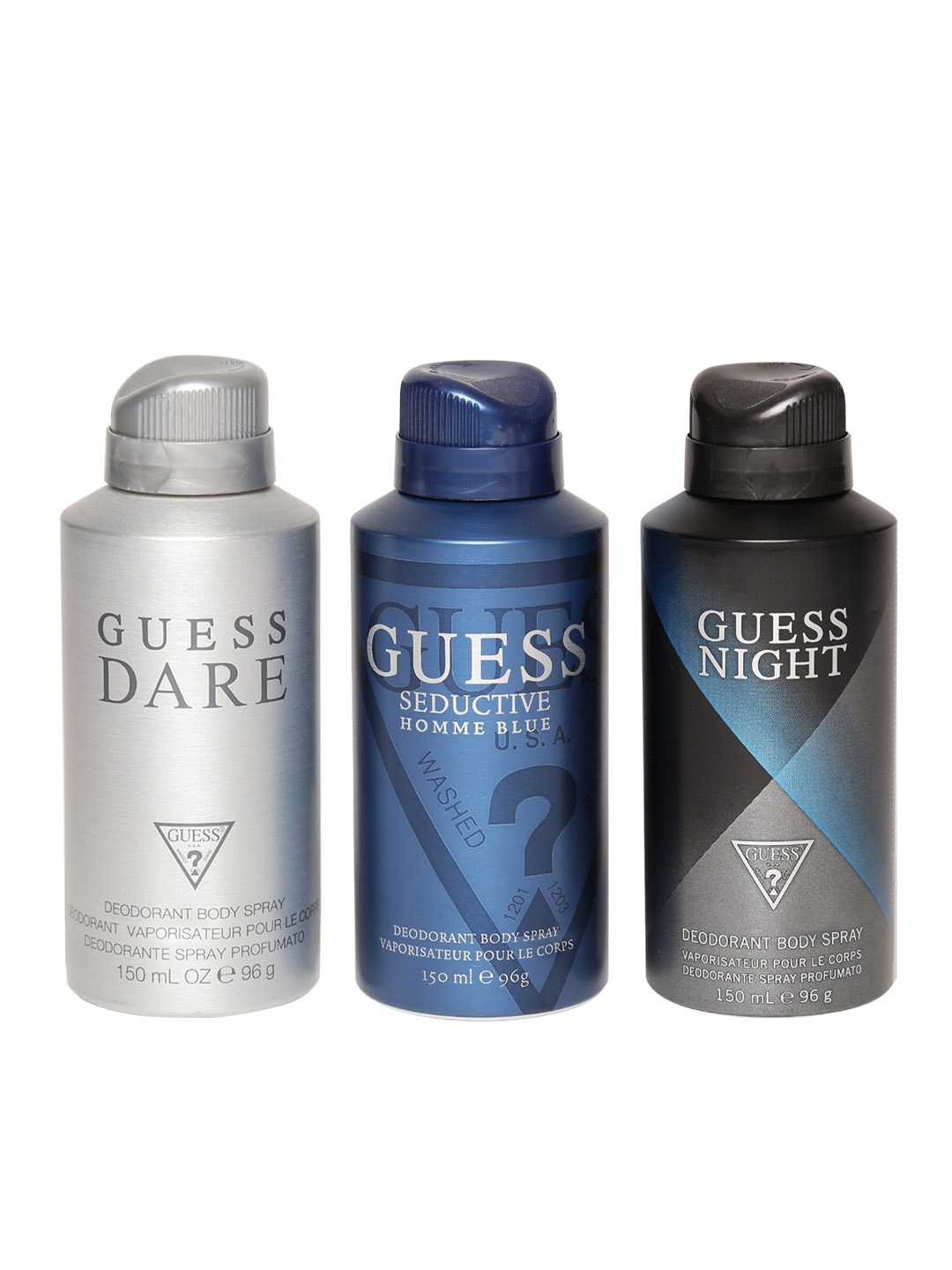 

GUESS Men Dare Homme - Seductive Homme Blue - Night Deodrants 150ml Each
