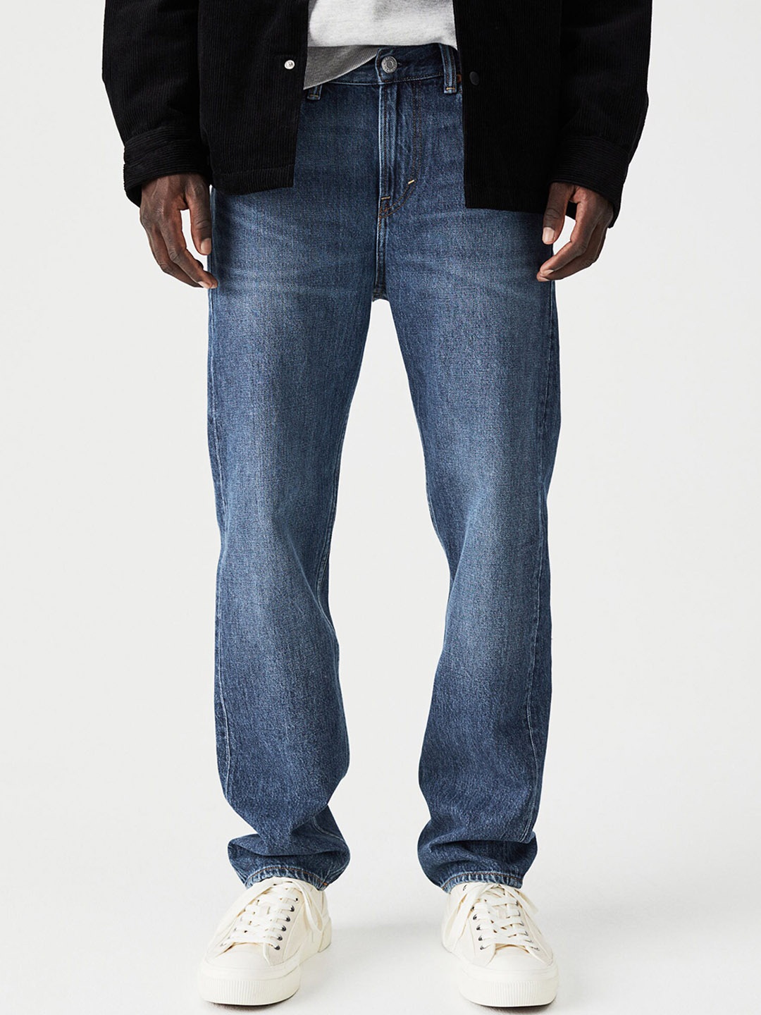 

H&M Men Blue Relaxed Jeans