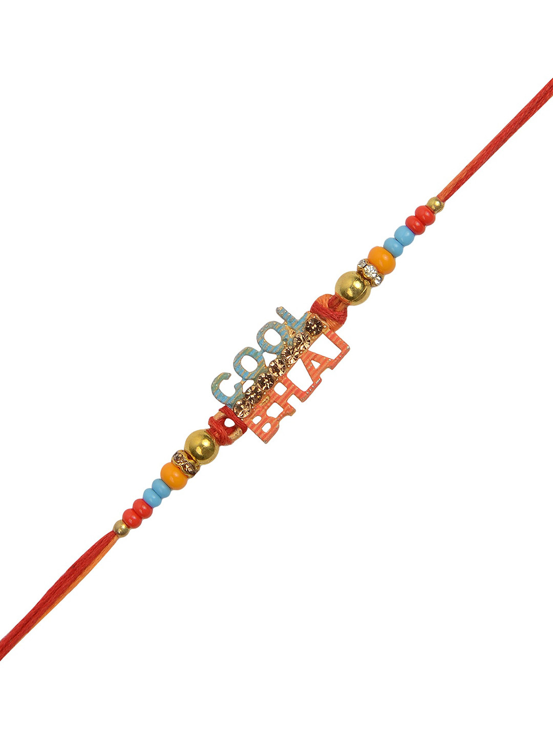 

Arendelle Men Yellow Beaded Rakhi