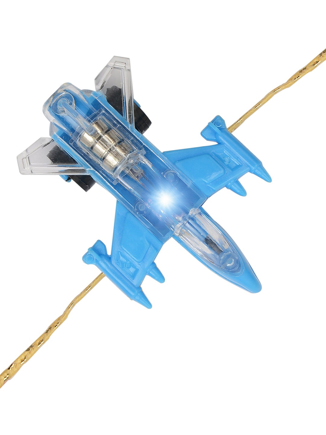 

Arendelle Boys Blue Aeroplane Detailed Rakhi