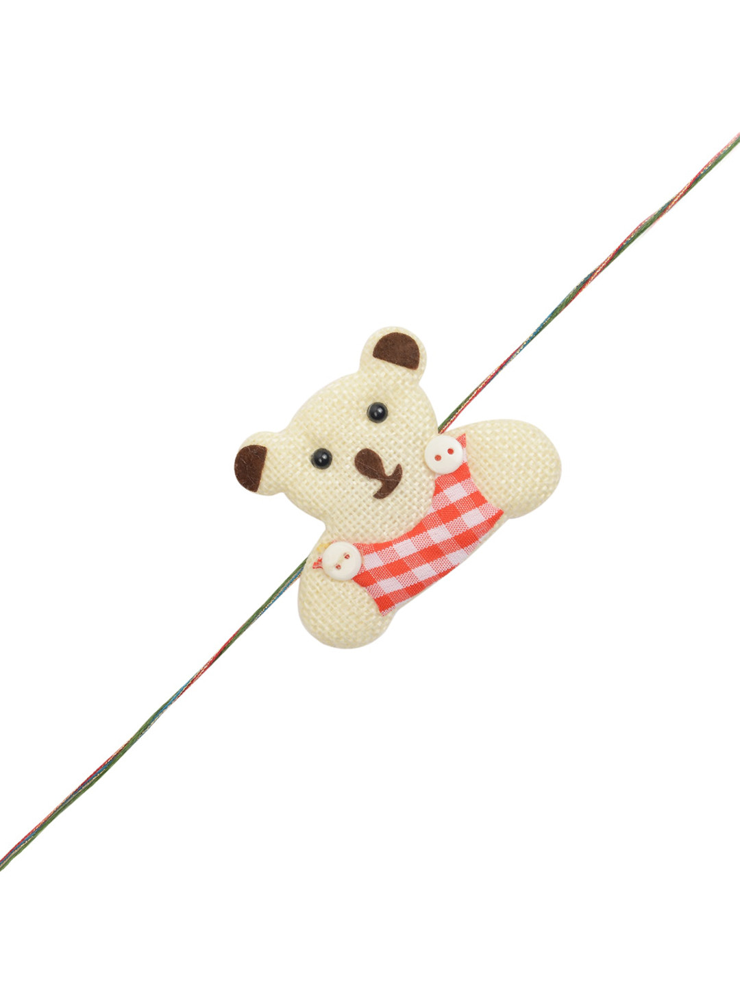 

Arendelle Boys Red Beaded Bear Rakhi