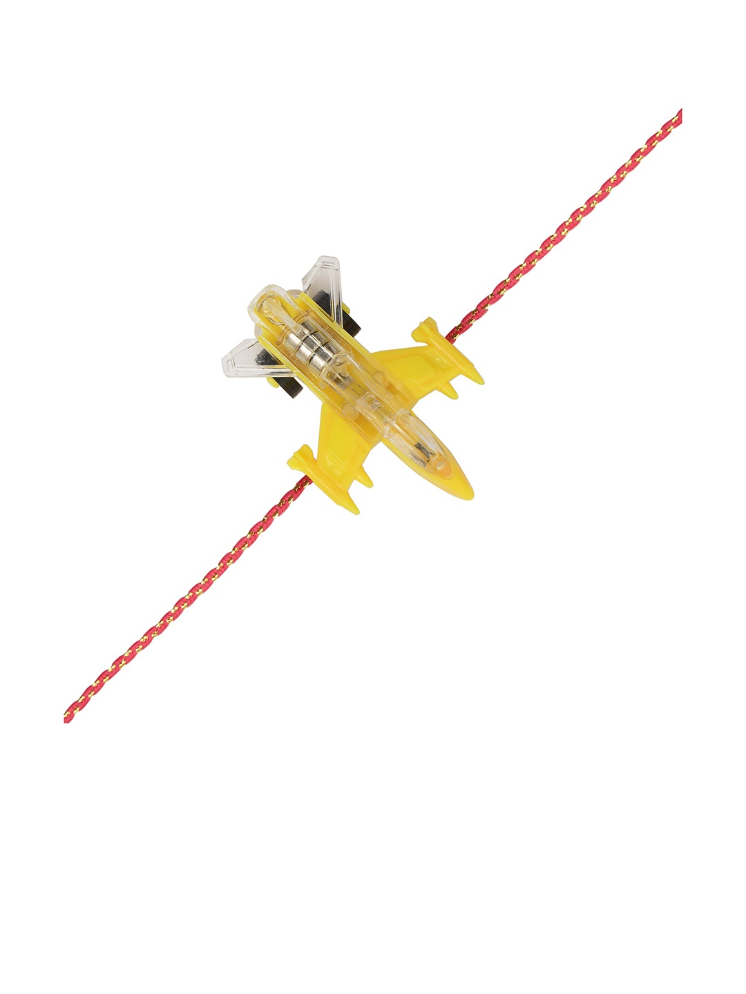 

Arendelle Boys Yellow Designed & Red Elasticated Rakhi