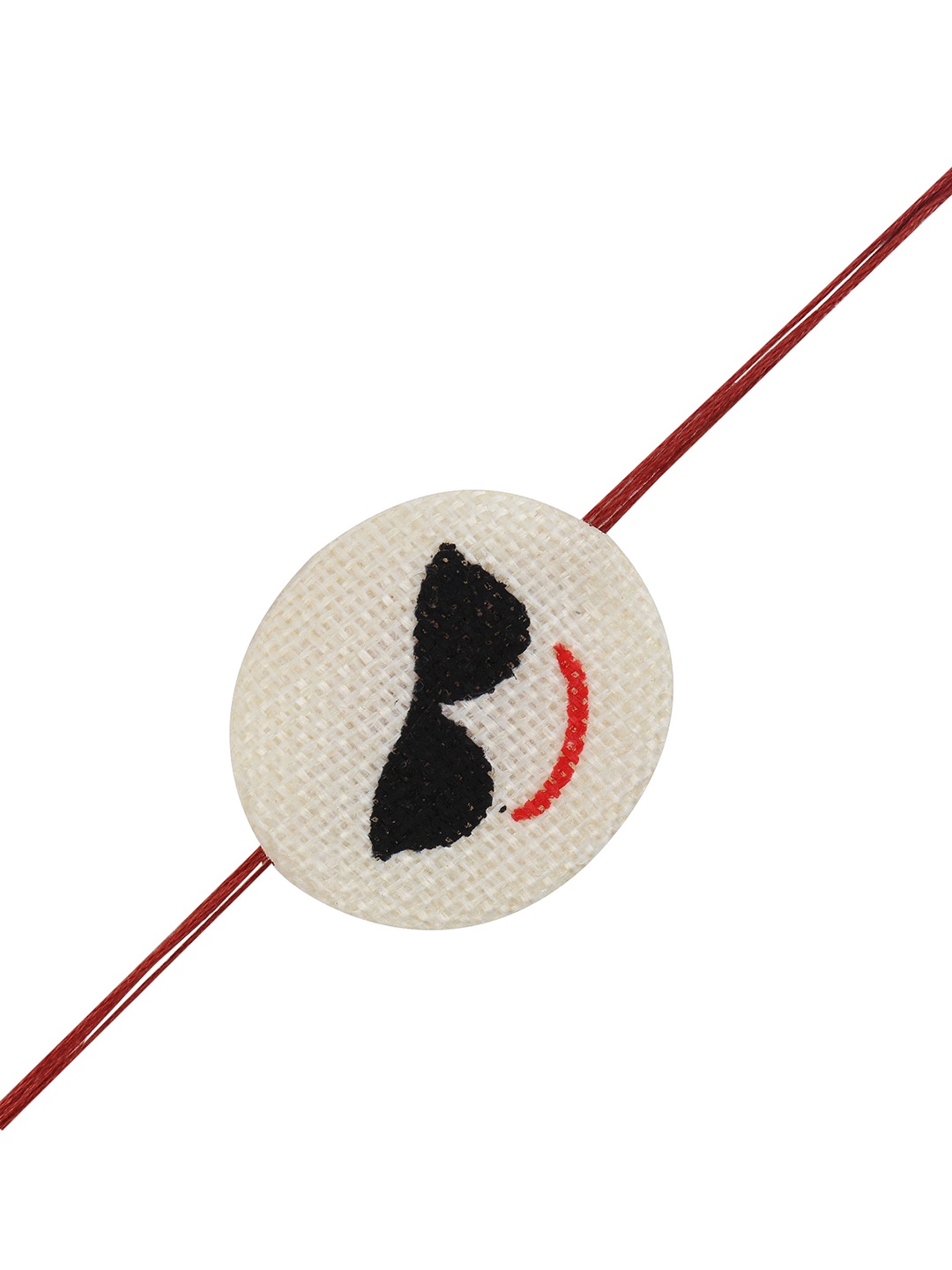 

Arendelle Kids White Smiley Rakhi