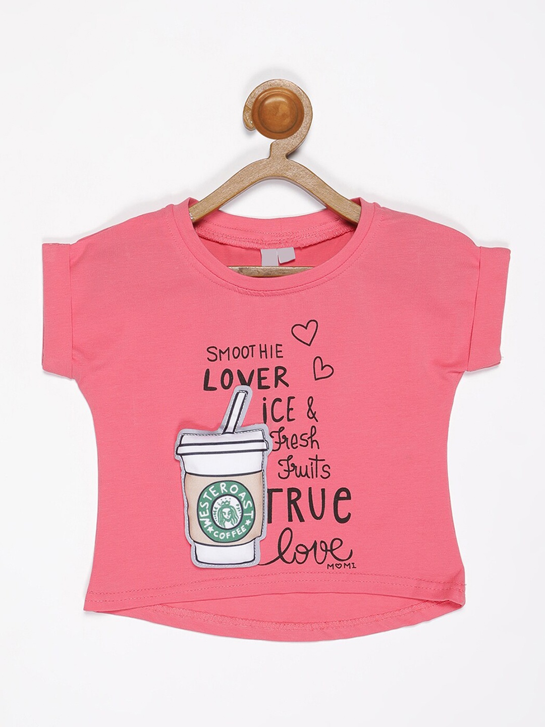 

V2 Value & Variety Red & pink lemonade Print Top