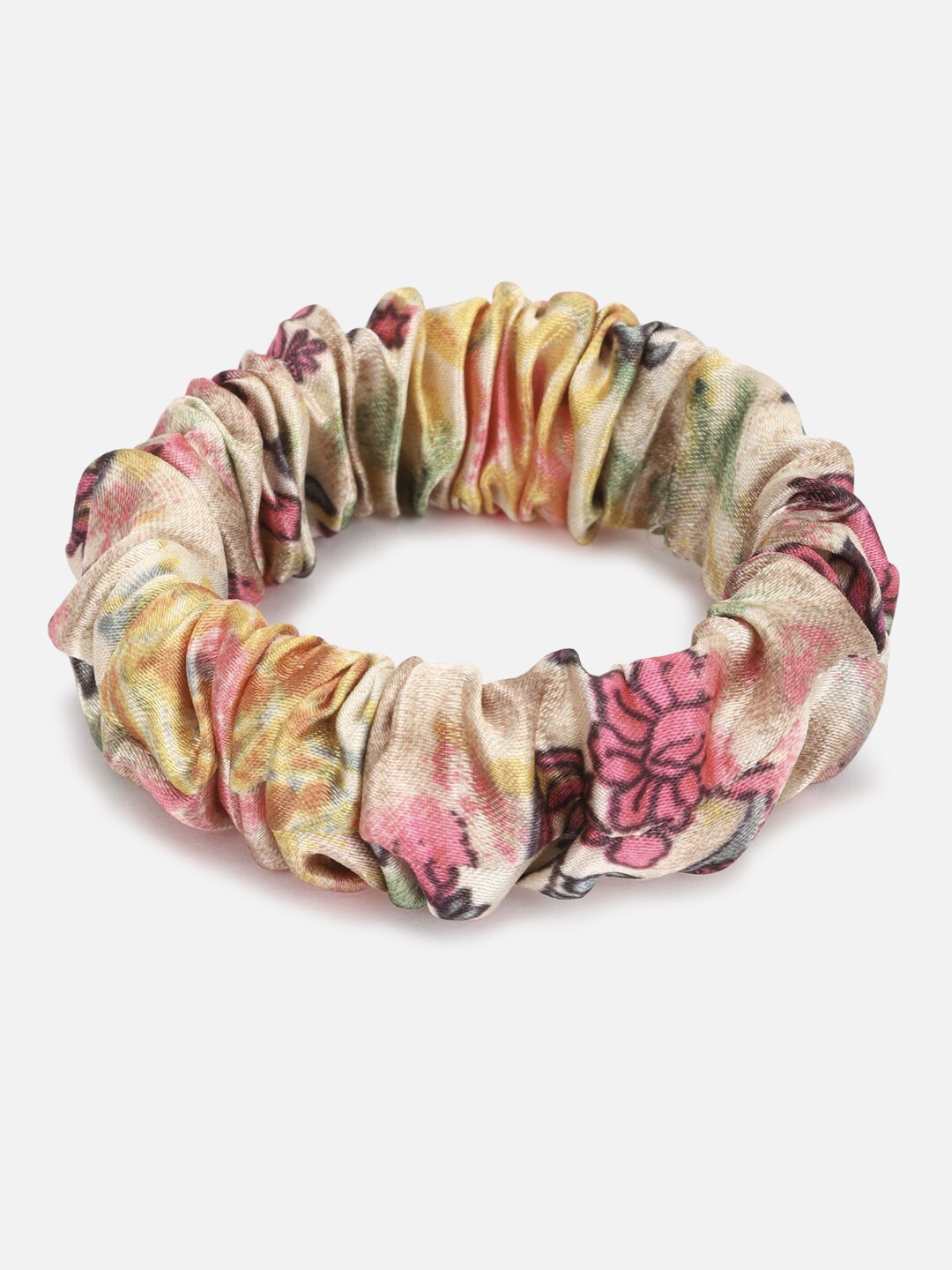 

FOREVER 21 Women Pink & Green Ponytail Holders