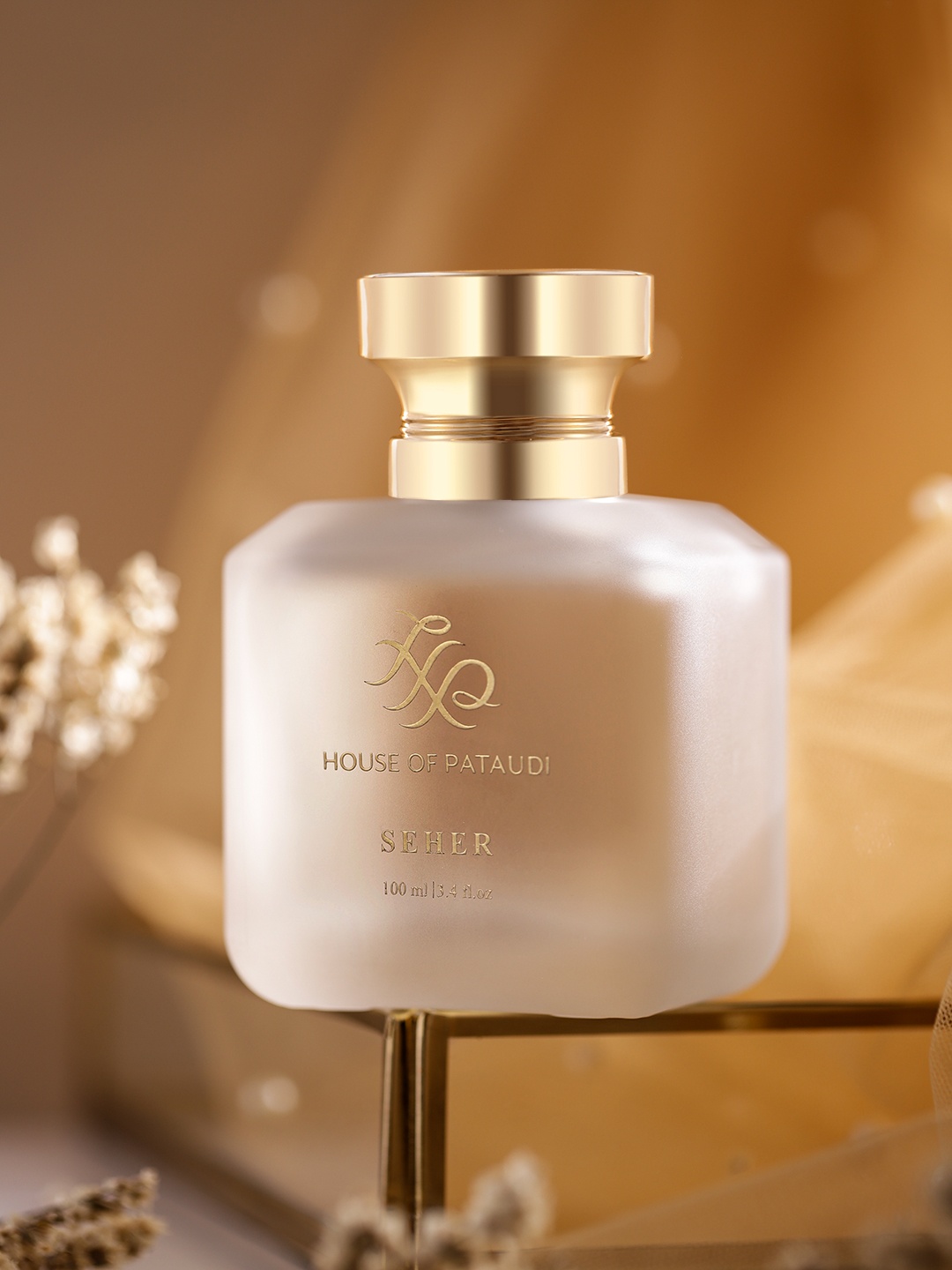

House of Pataudi Seher Saffron & Vanilla Eau De Parfum - 100 ml, Cream
