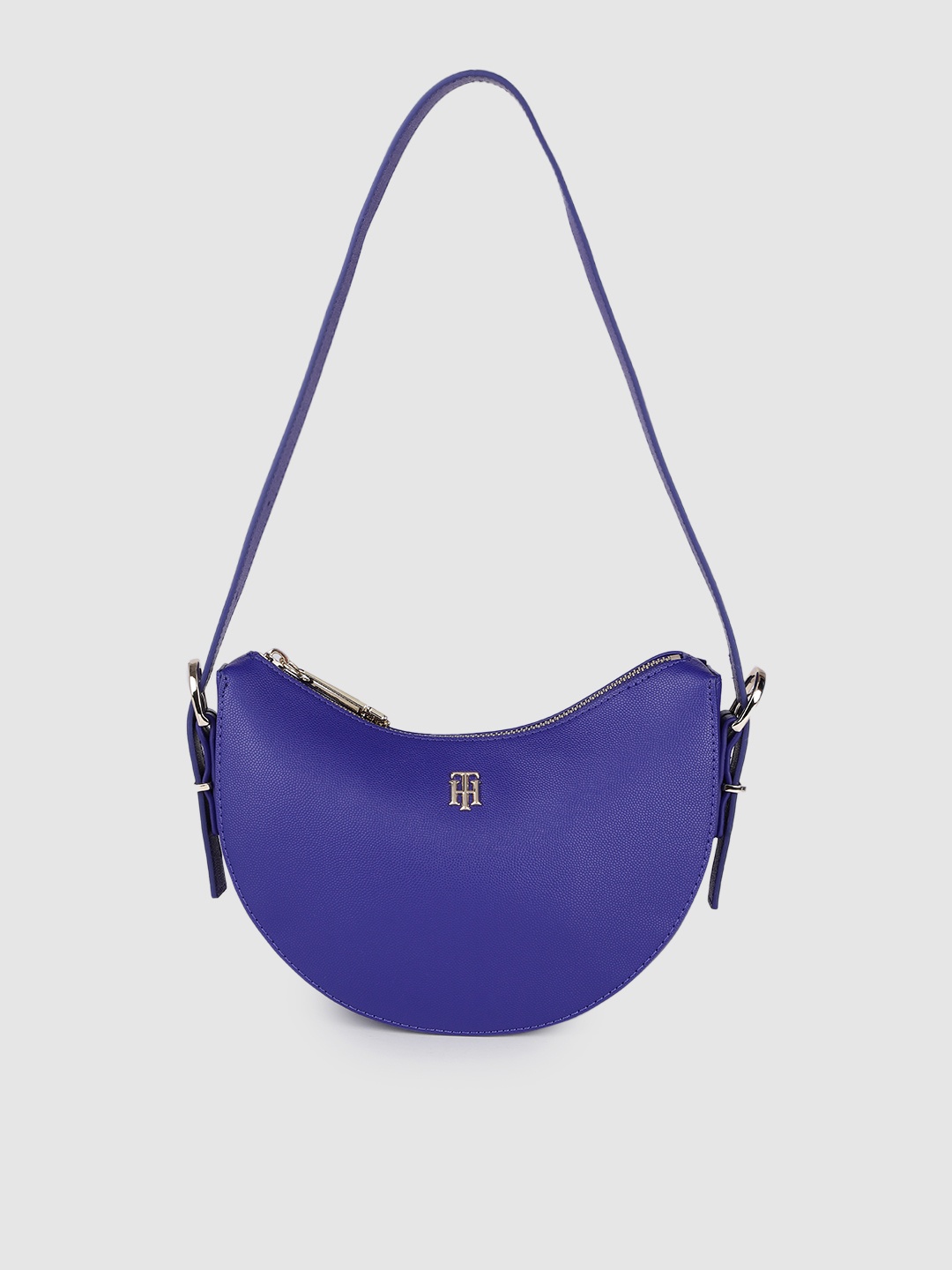 

Tommy Hilfiger Blue Solid Hobo Bag