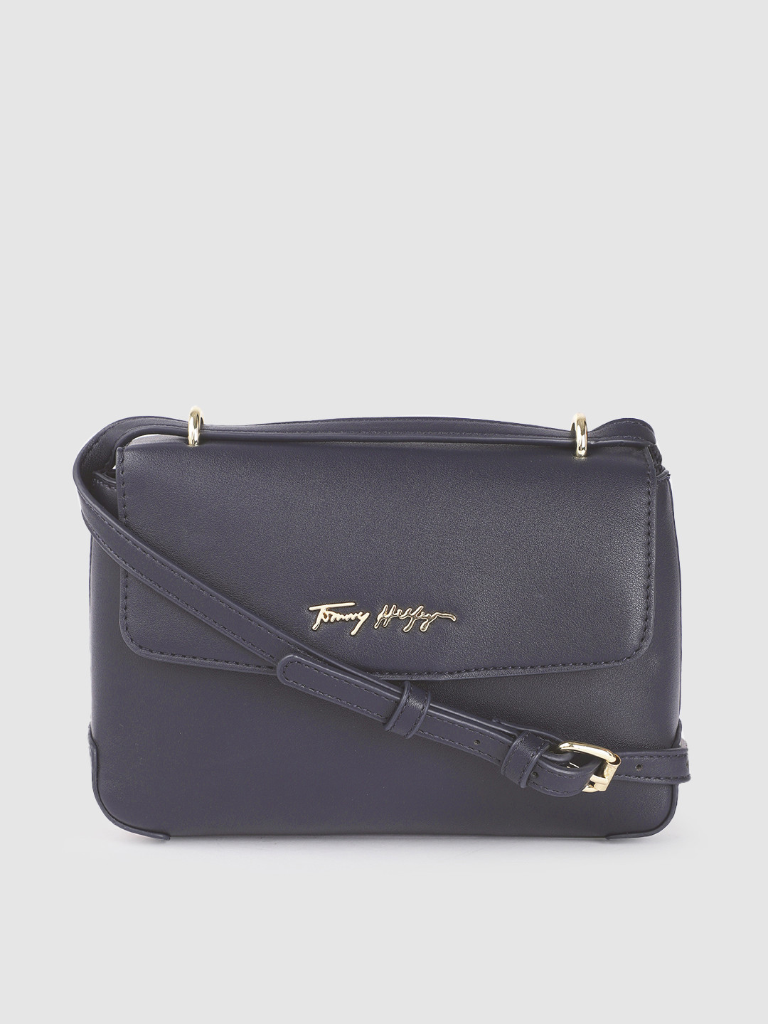 

Tommy Hilfiger Women Navy Blue Structured Sling Bag