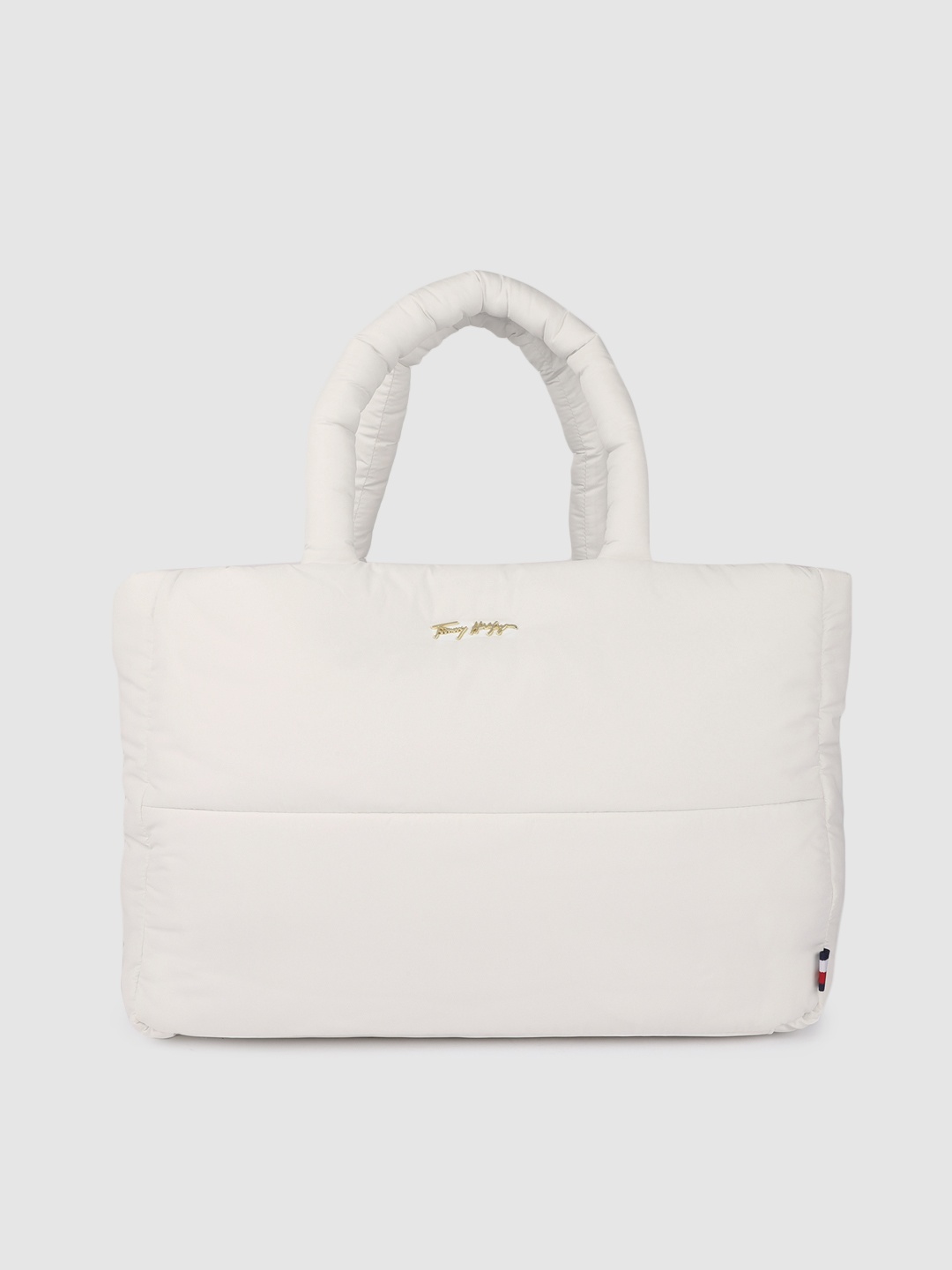 

Tommy Hilfiger White NADIA Oversized Shopper Tote Bag