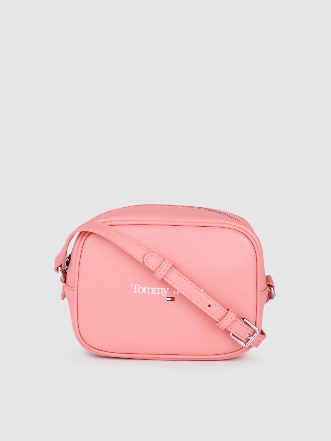 

Tommy Hilfiger Women Pink Structured Sling Bag