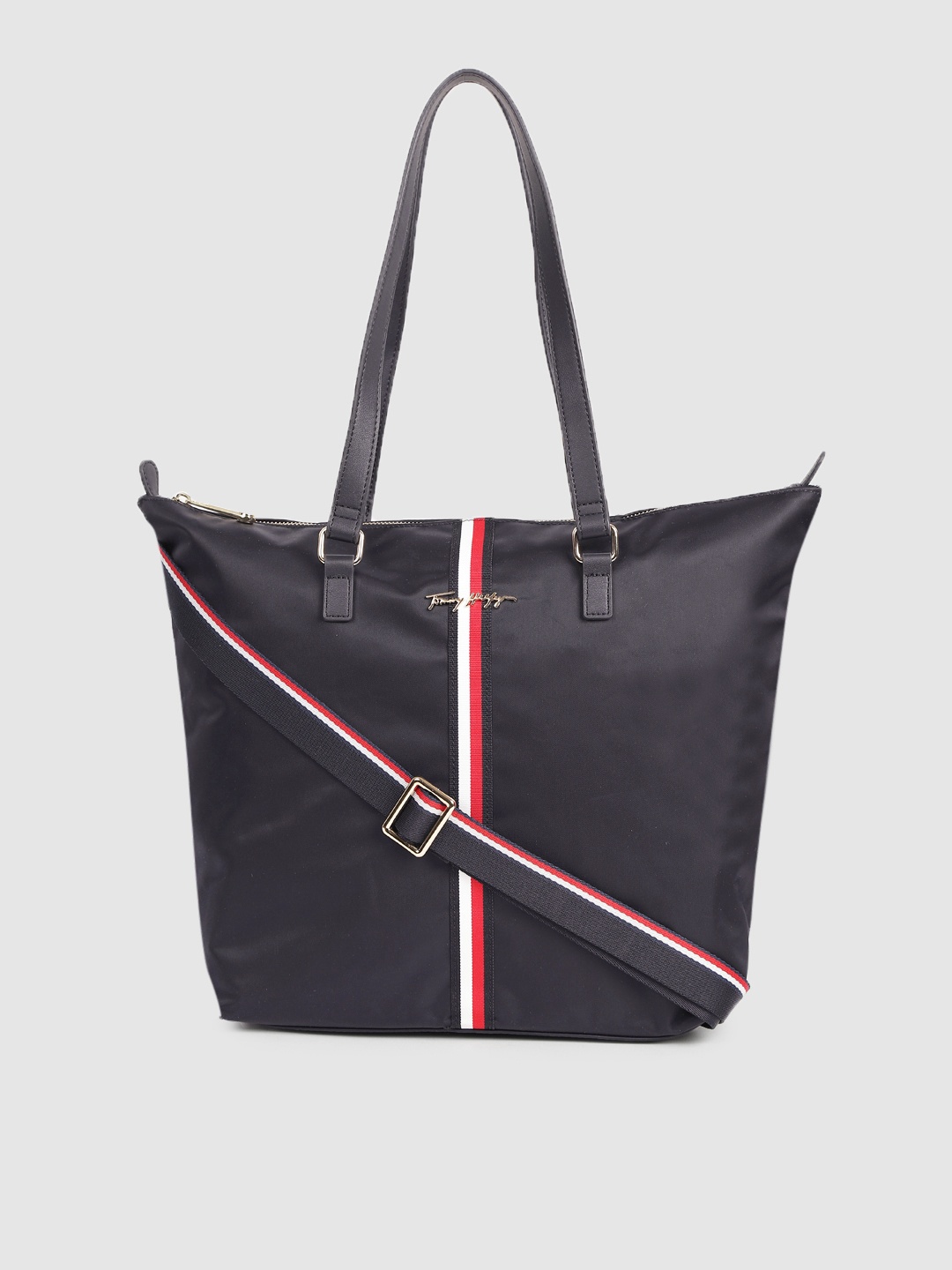 

Tommy Hilfiger Navy Blue Solid Shoulder Bag