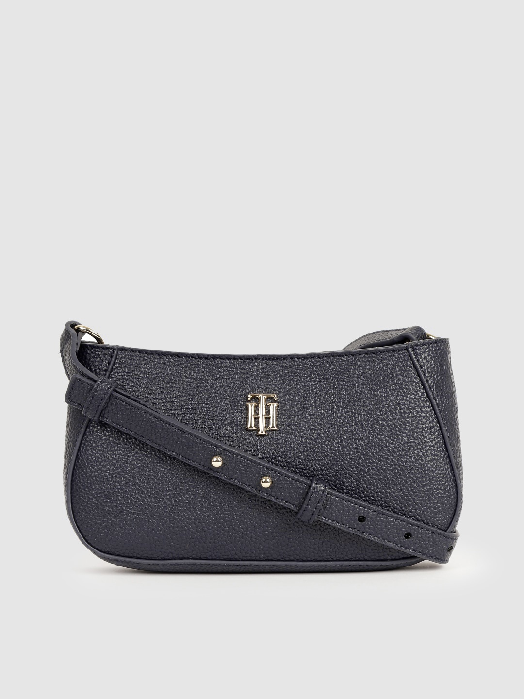 

Tommy Hilfiger Navy Blue Solid Sling Bag