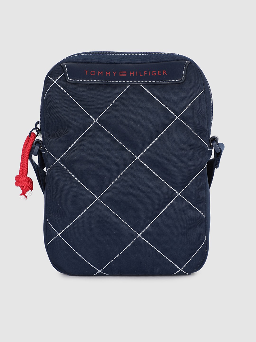 

Tommy Hilfiger Navy Blue Quilted Sling Bag