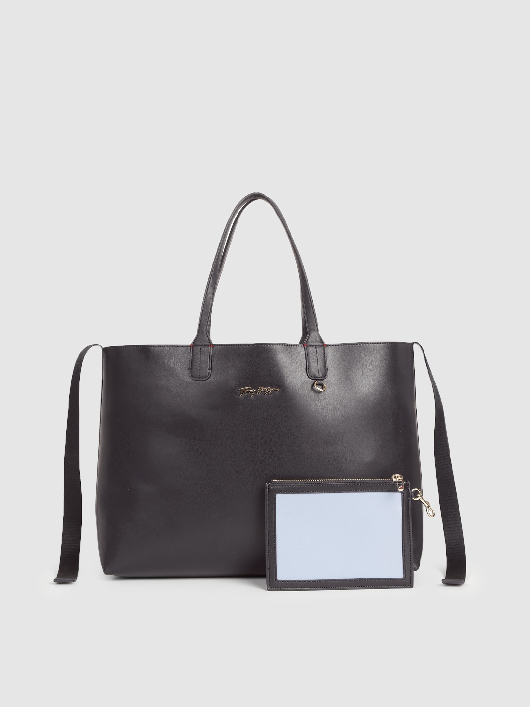 

Tommy Hilfiger Navy Blue Solid Shoulder Bag