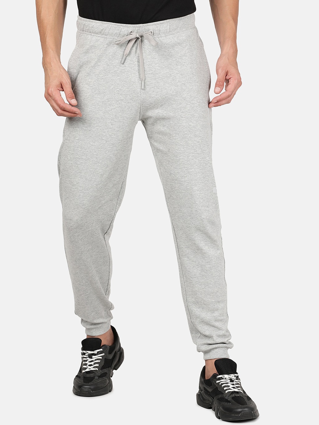 

Head Men Grey Solid Track Pants