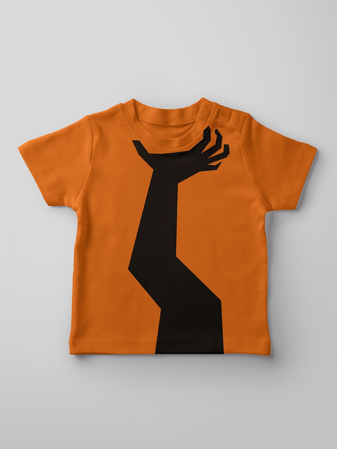 

UrGear Kids Orange Applique T-shirt