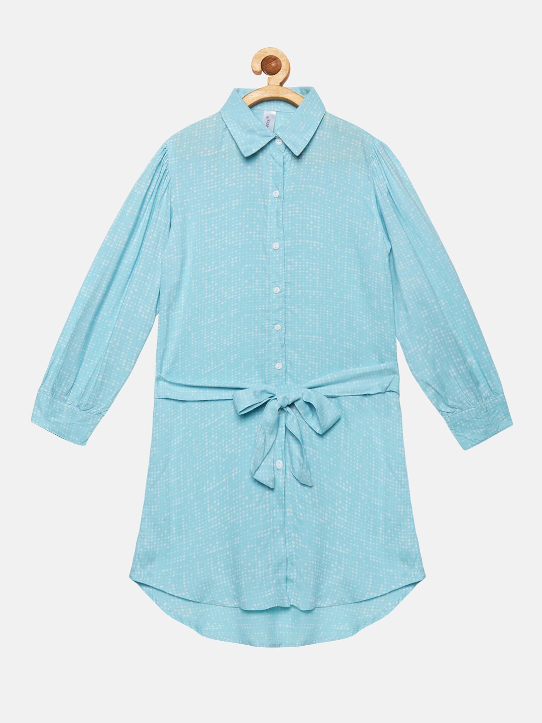 

KiddoPanti Blue Shirt Dress