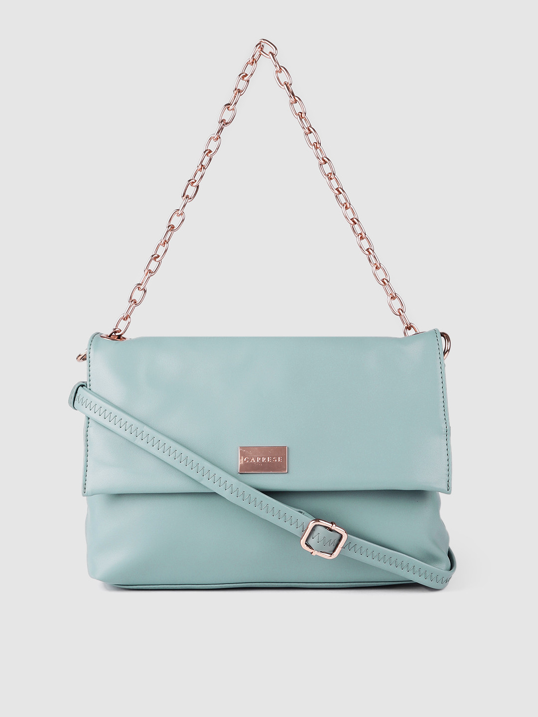 

Caprese Women Blue Structured Satchel