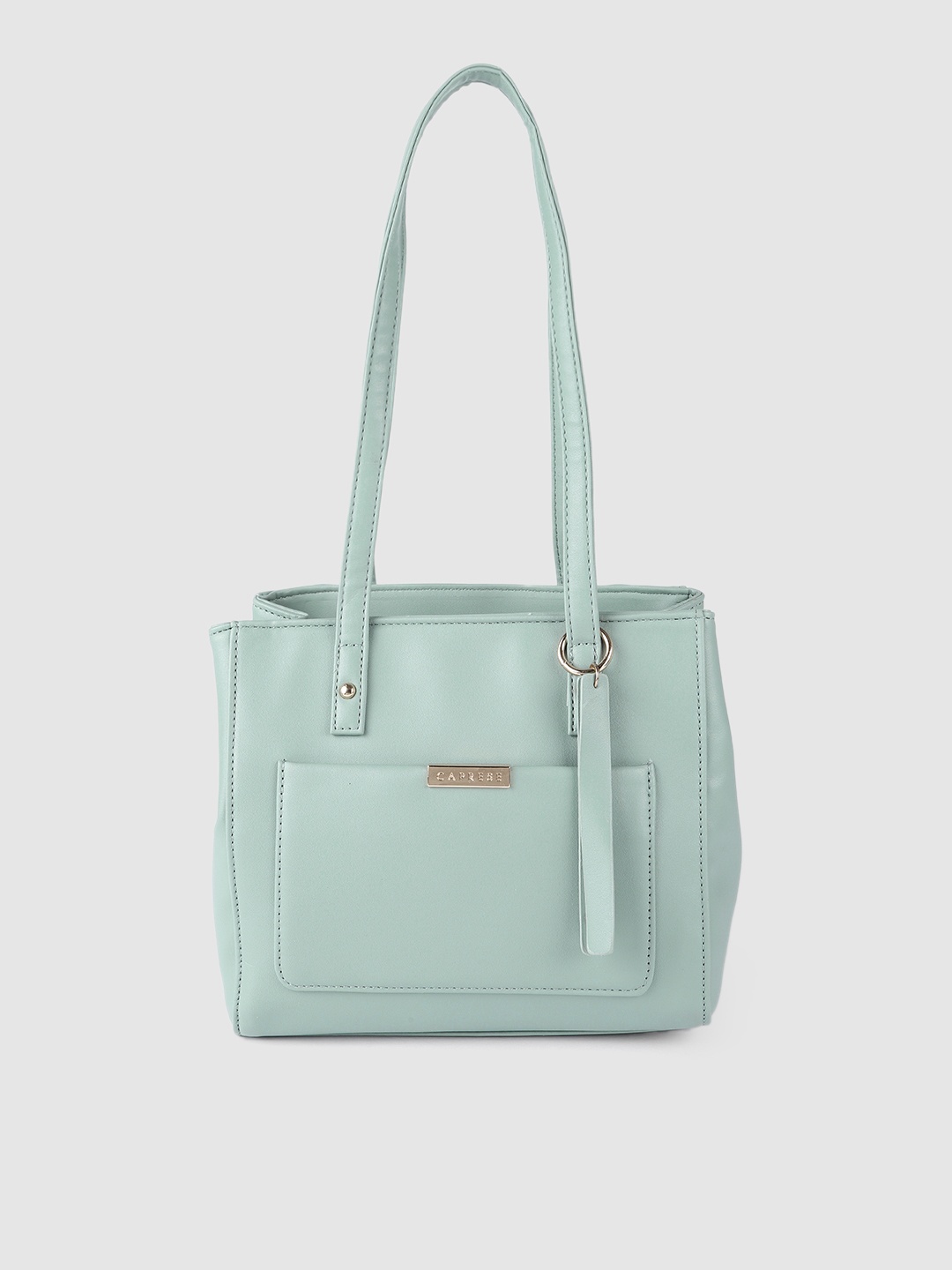

Caprese Women Sage Green Structured Shoulder Bag