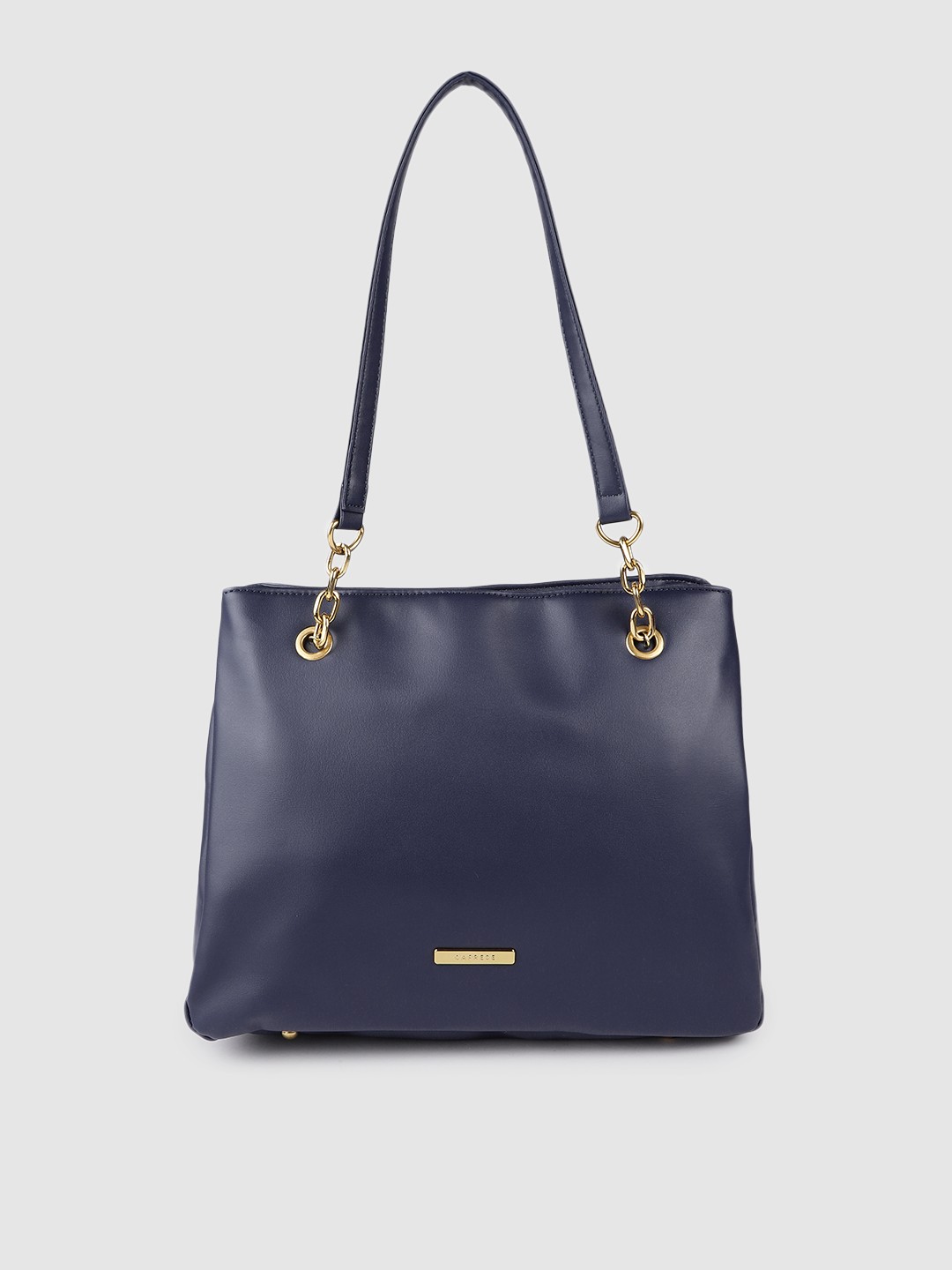 

Caprese Women Navy Blue Structured Shoulder Bag