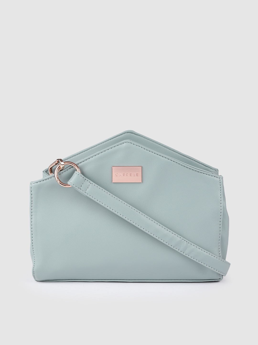 

Caprese Women Blue Structured Sling Bag