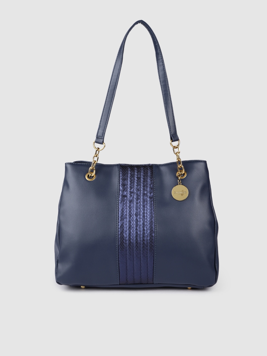 

Caprese Women Navy Blue Structured Shoulder Bag