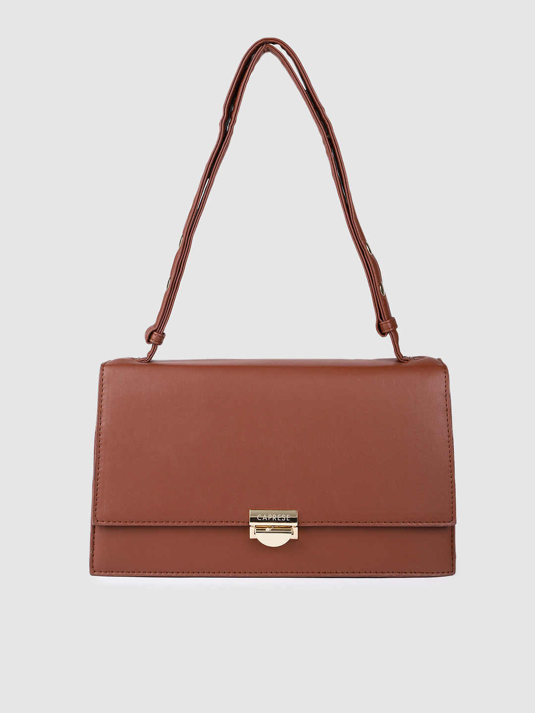 

Caprese Maroon Solid Satchel
