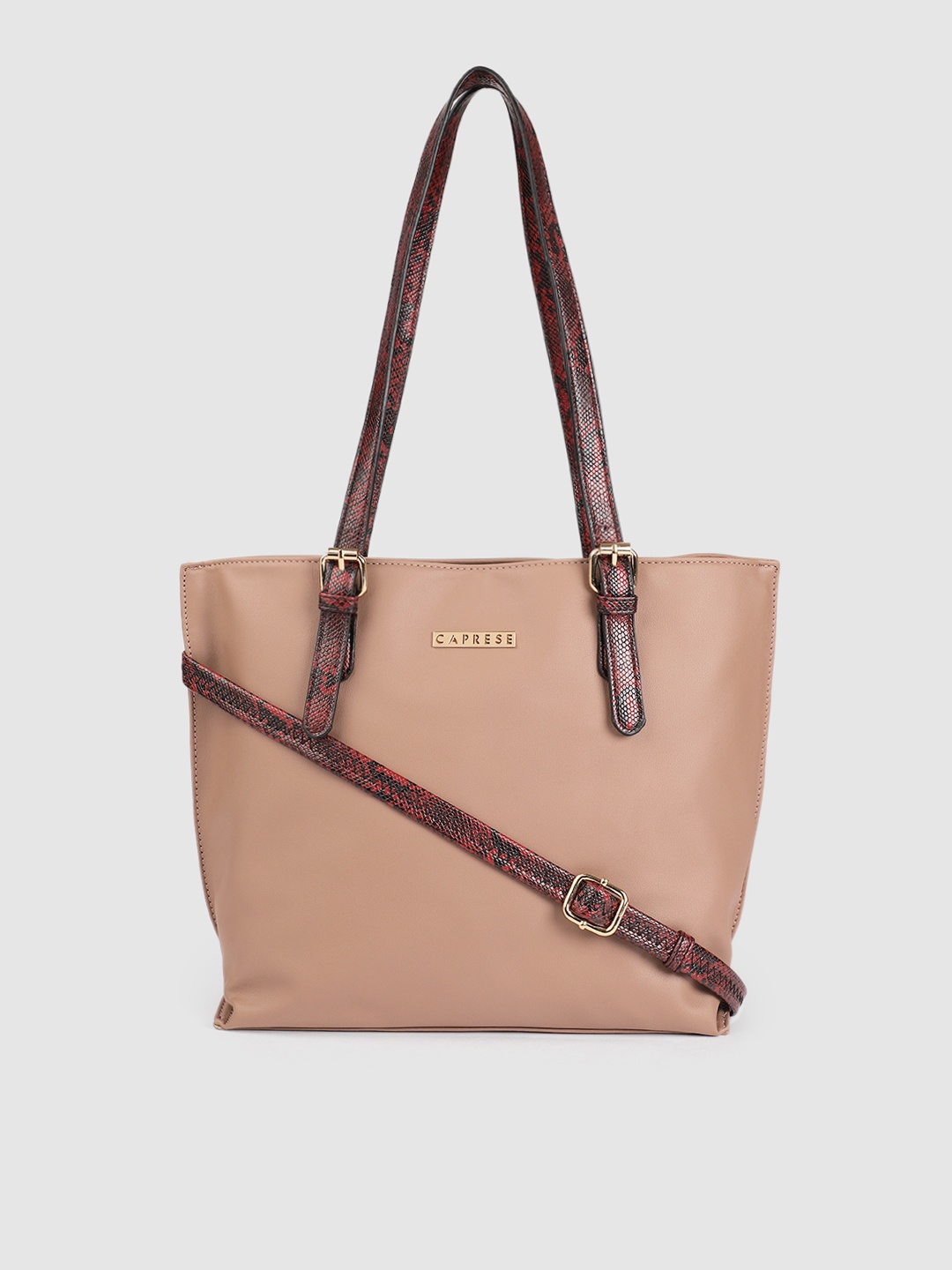 

Caprese Dusty Pink Solid Shoulder Bag