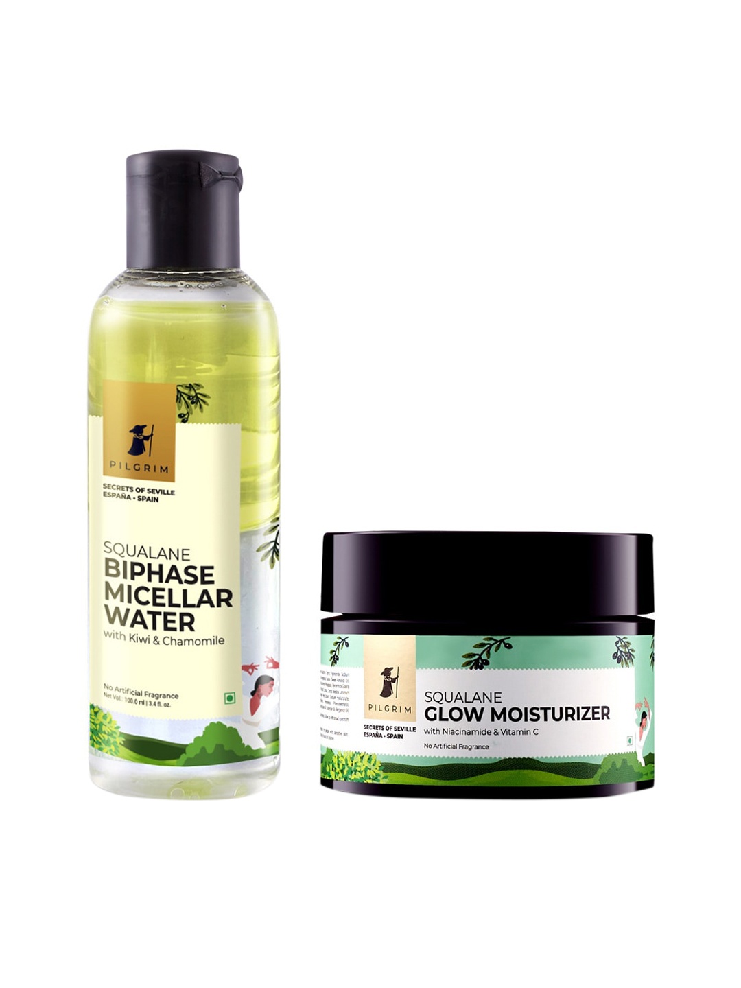 

Pilgrim Green Into the Glow Vitamin C Skincare Ritual Gift Set