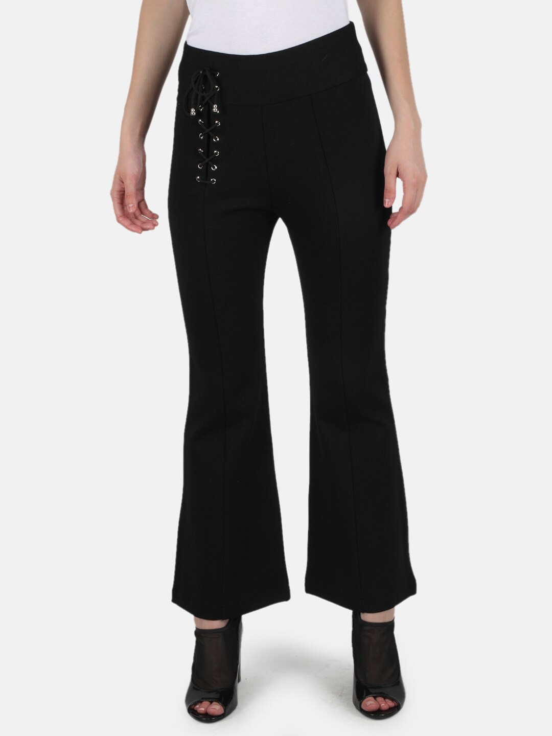 

Monte Carlo Women Black Solid Slim Fit Jeggings