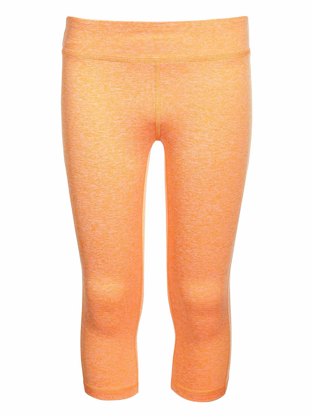 

Macy's Ideology Girls Orange Solid Core Stretch Capri Tights