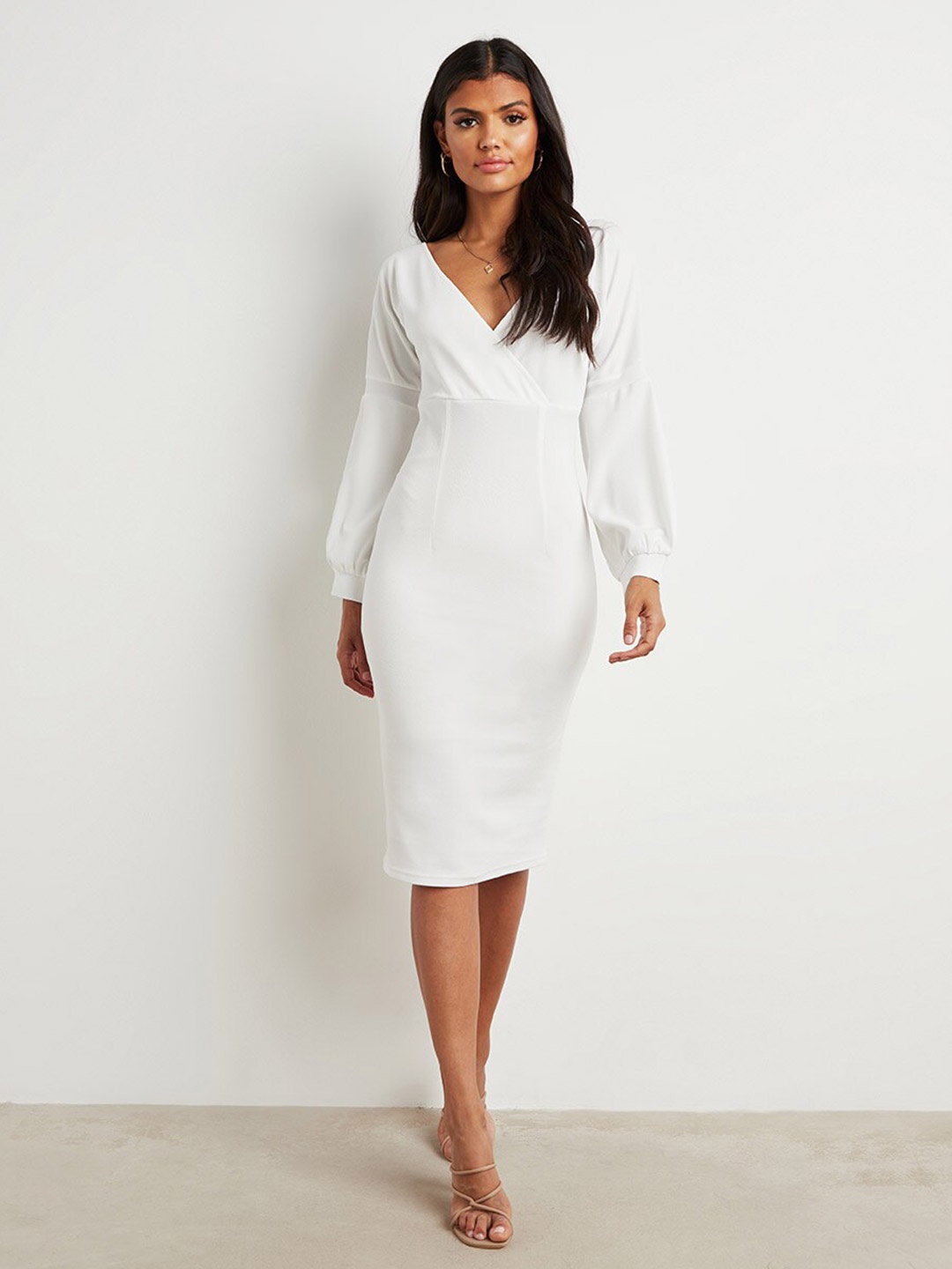 

Styli White Dress