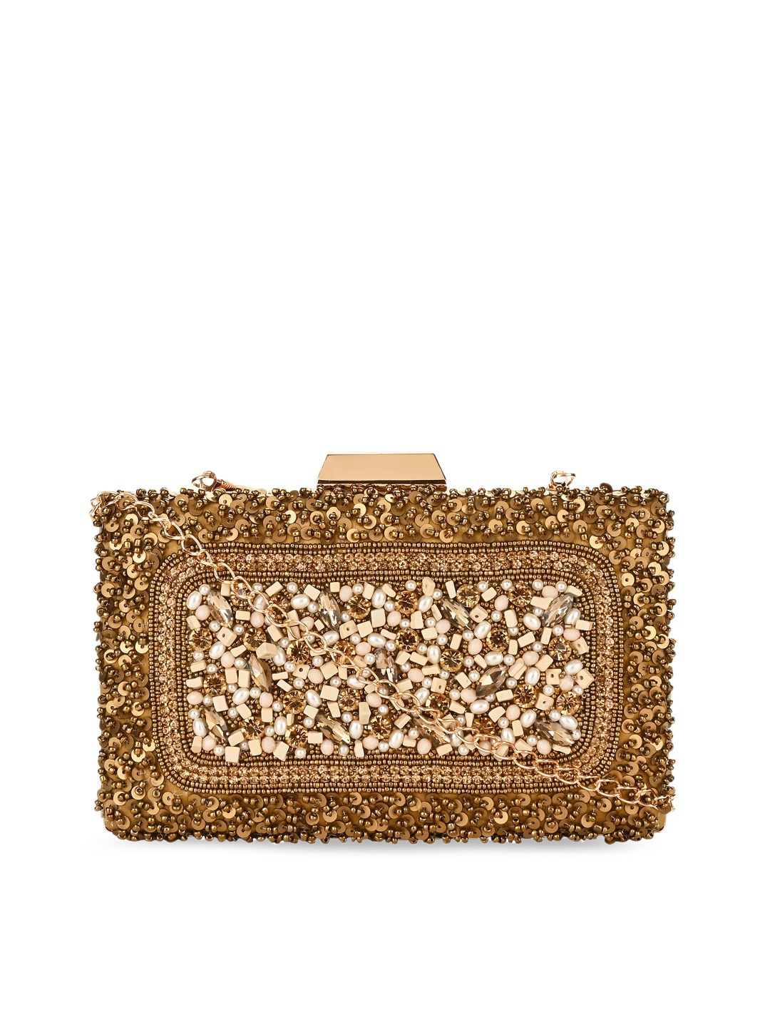 

Rocia Women Gold Clutches