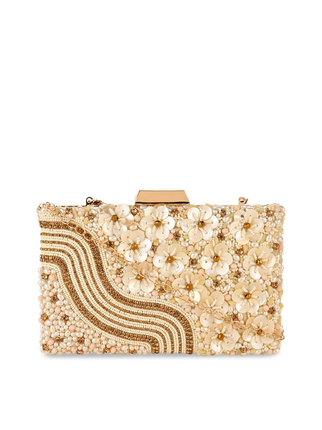 

Rocia Women White Clutches