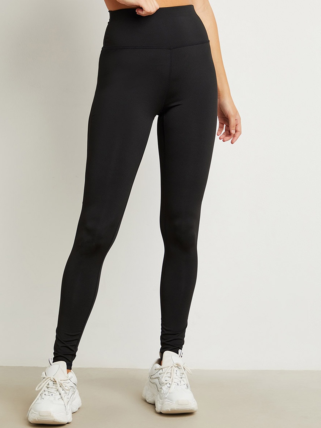 

Styli Women Pack of 2 - Core Active Leggings, Black