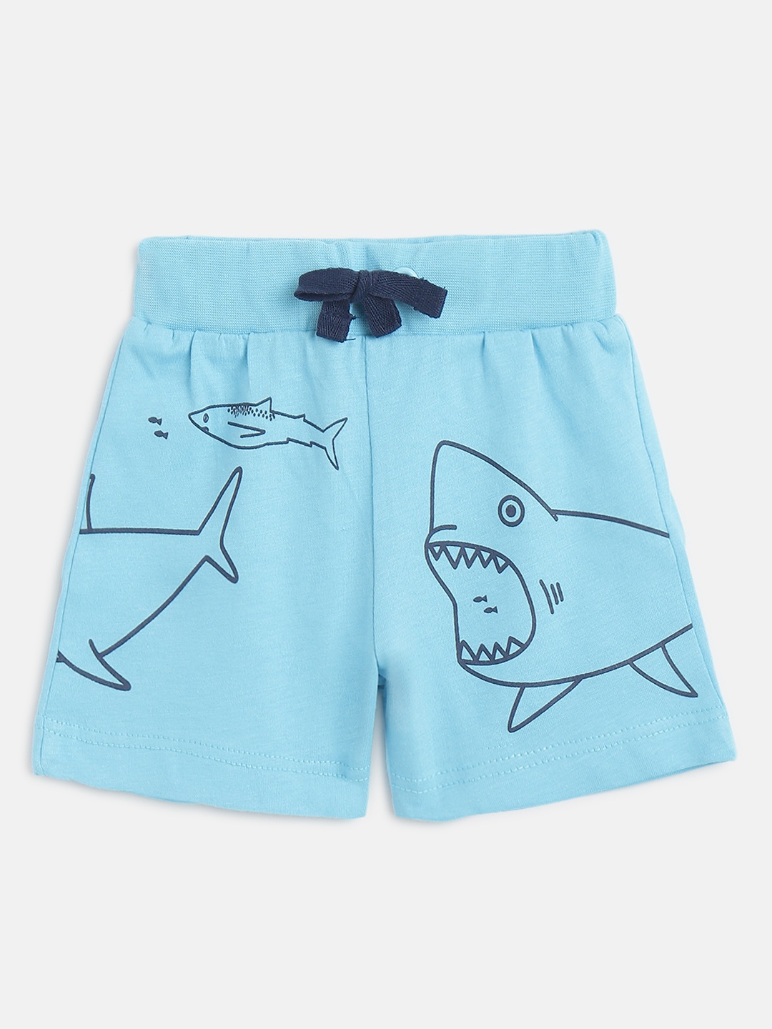 

Civil Boys Blue Pure Cotton Graphic Print Shorts