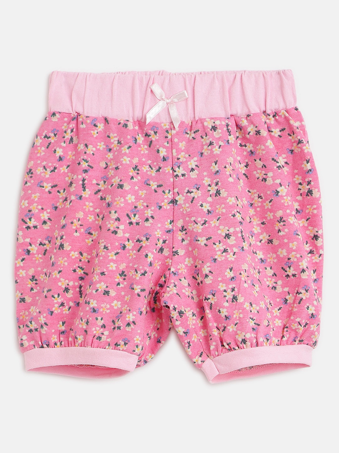 

Civil Girls Pink Floral Printed Shorts