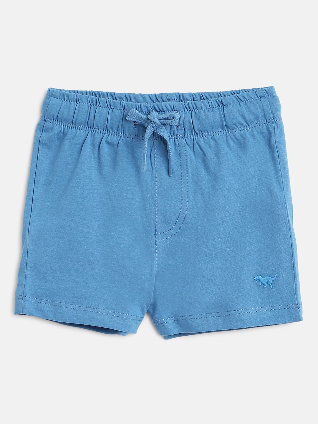 

Civil Boys Blue Solid Pure Cotton Regular Shorts