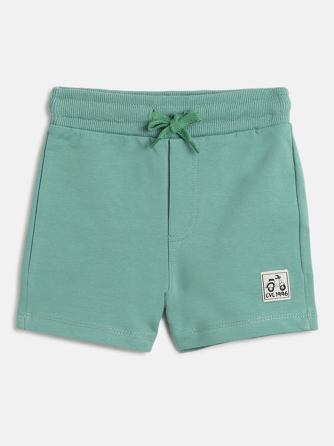 

Civil Boys Green Solid Regular Shorts