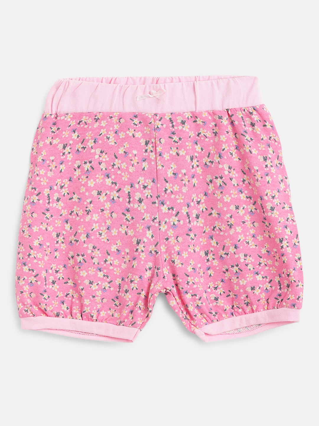 

Civil Girls Pink Floral Printed Shorts