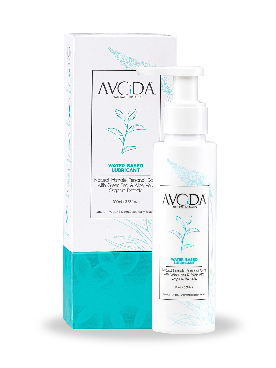 

AVODA Natural Intimates Water Based Personal Lubricant 100ml, Transparent