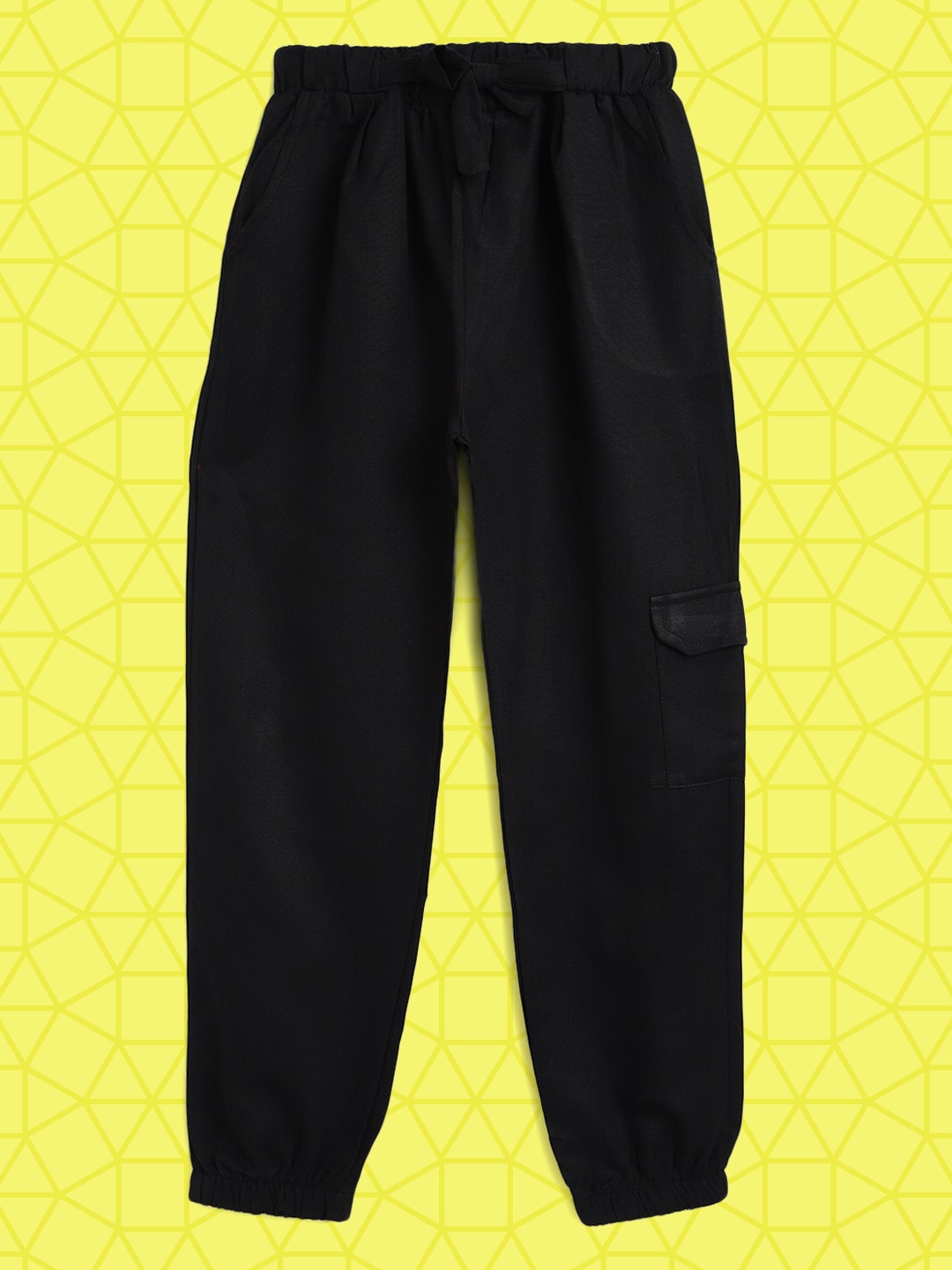 

Civil Girls Black Joggers Trousers