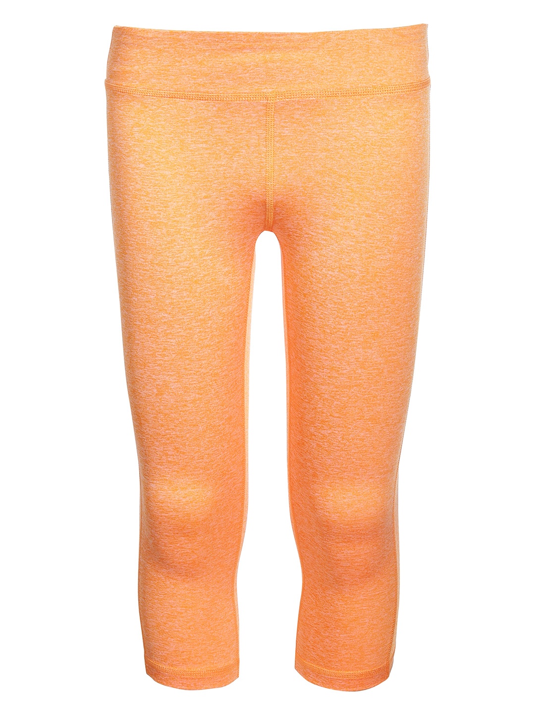 

Macy's Ideology Girls Orange Solid Core Stretch Capri Tights