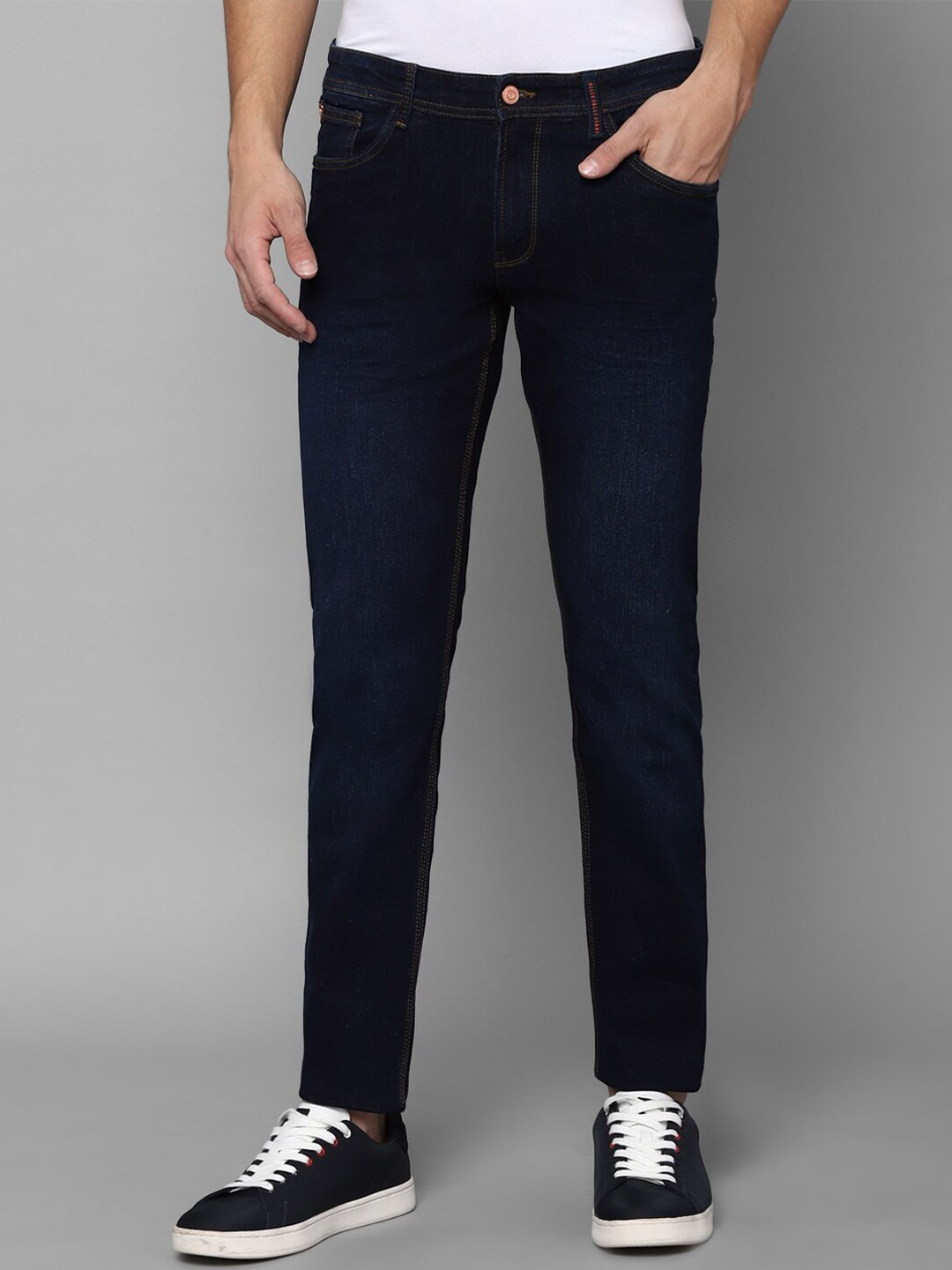 

Allen Solly Sport Men Navy Blue Skinny Fit Jeans
