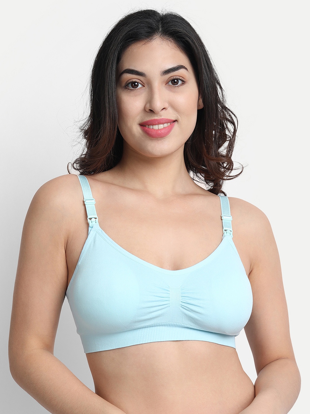 

DEALSEVEN FASHION Women Blue Bra
