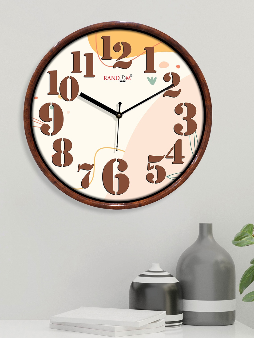 

RANDOM Unisex Multi Clocks, Brown