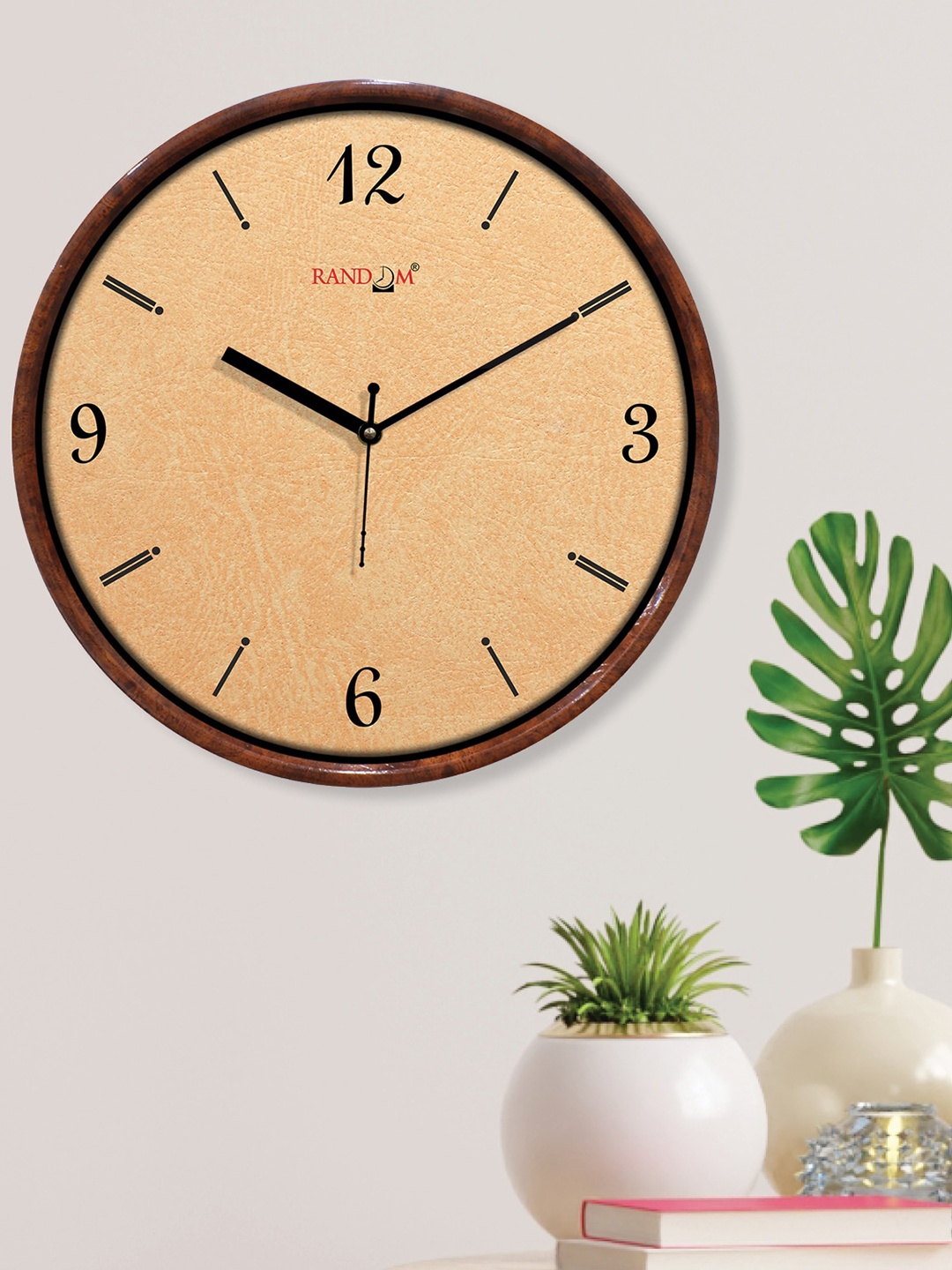 

RANDOM Unisex Brown Clocks