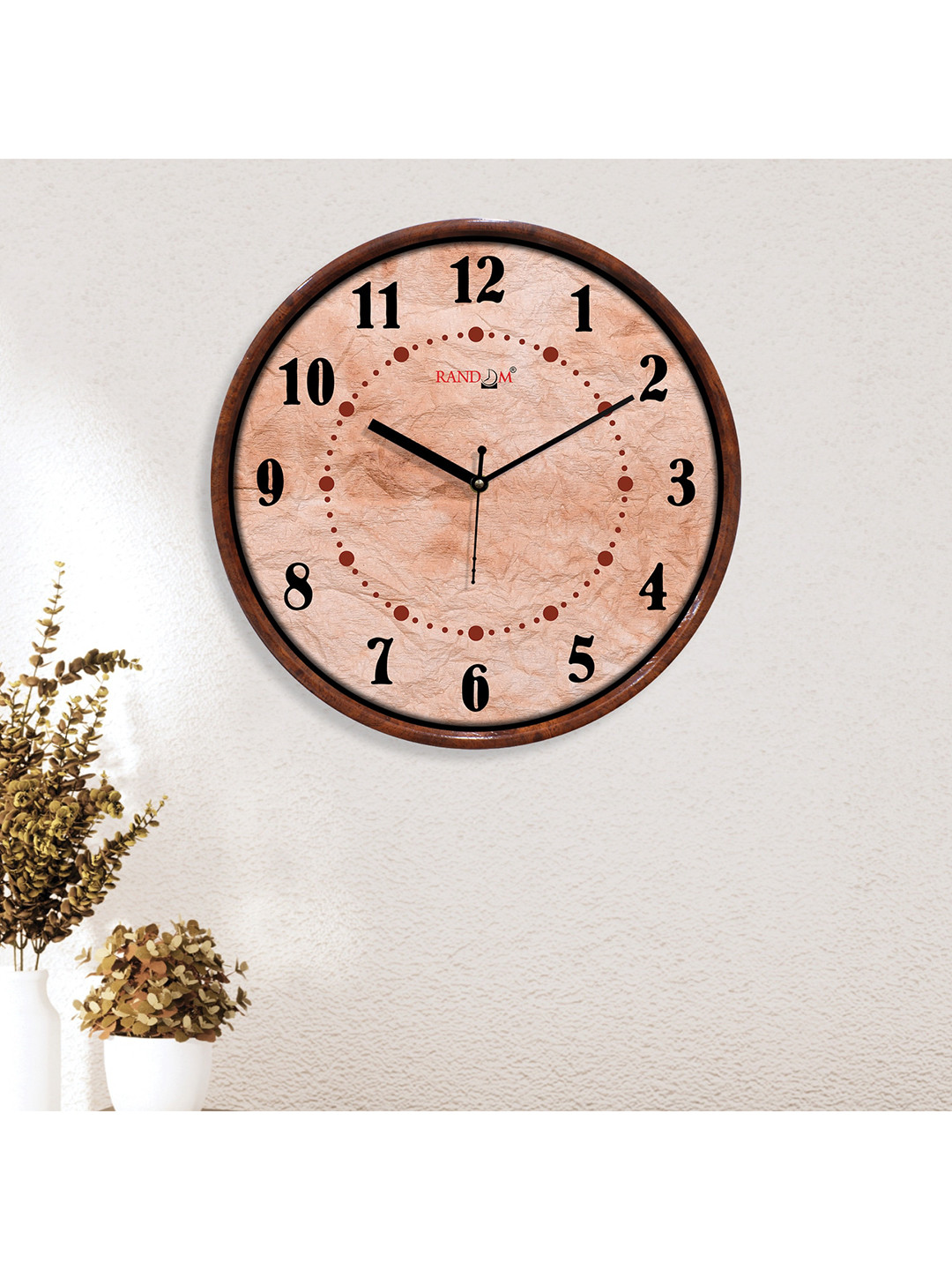 

RANDOM Unisex Multi Clocks, Peach